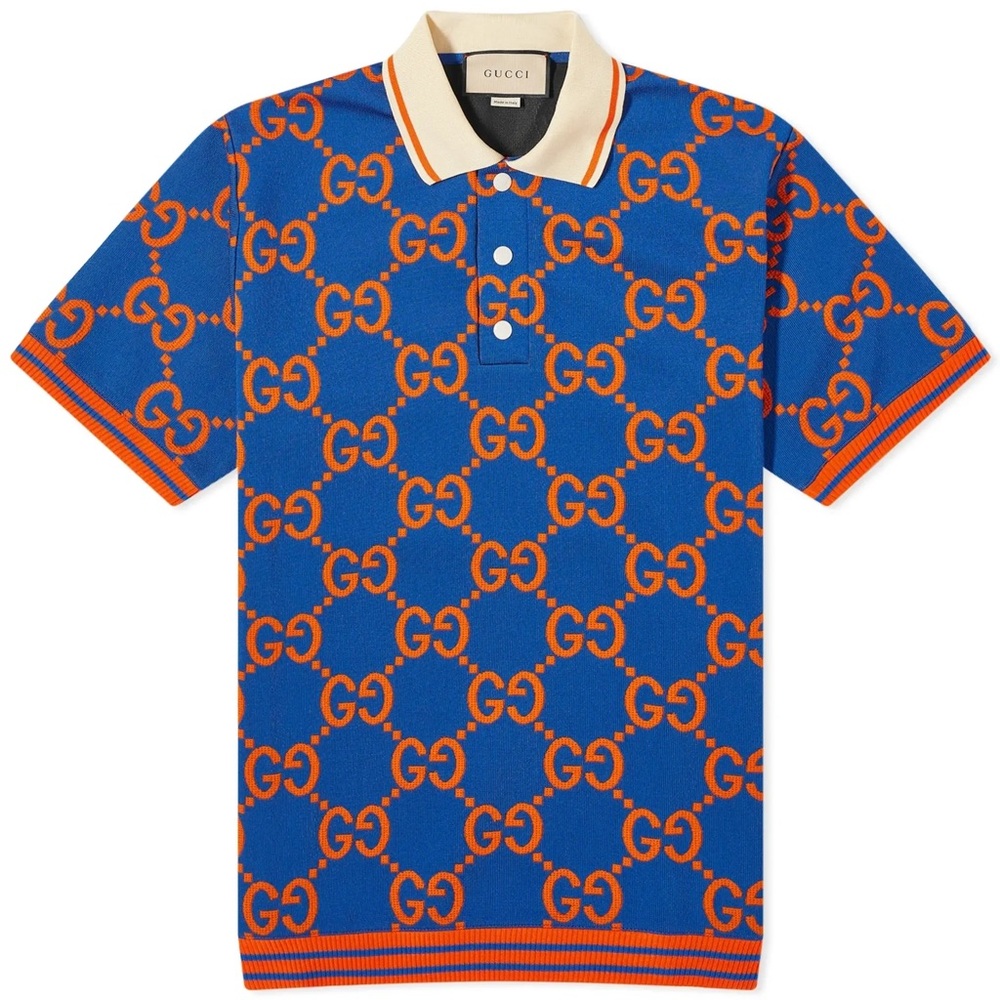 AUTHENTIC Gucci Supreme GG Polo Shirt XL